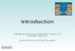 Managing and Using Information Systems - Introduction