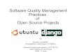 Software Quality Management of Opensource Project ( ubuntu and django )