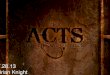 Sermon 07.28.13 - The Miracle People - Acts 2:38-39 - Brian Knight