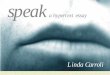Speak :: a hypertext essay