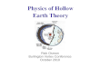 Physics of Hollow Earth