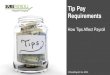 Minimum Wage and Tip Pay Requirements