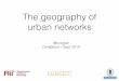 [Databeers] 18-09-2014 La Geografía de las Redes Sociales Urbanas. Carlos Herrera