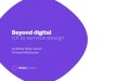 Beyond digital: UX to service design