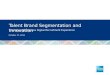 Talent Brand Segmentation and Innovation, Eddie Lempenski, American Express