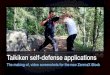 Taikiken self-defence applications