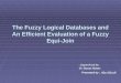 The Fuzzy Logical Databases