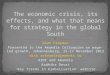 The world crisis and the global South