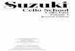Suzuki Cello School Vol. 3 (Cello Part & Piano Accompaniment)