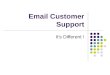 Email customer support by tahsin raza to sales and marketing
