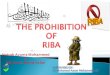 Prohibition of riba