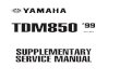 Yamaha Tdm 850 1999 Manual de Reparatie Www.manualedereparatie