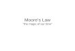 Moores Law