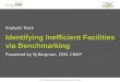 Identifying Inefficienct Facilties via Benchmarking in EnergyCAP