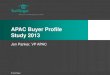 APAC Buyer Profile - Study TechTarget (Sept 2013)