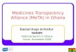 Challenges to improve medicines transparency in Ghana