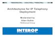 Architectures for IP Telephony Deployment
