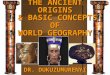 Ancient Origins & Basic Concepts of World Geography