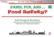 Fairs, Fun and Food Safety!
