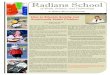Newsletter Issue # 4 Radians School, Inc