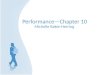 Performance—Chapter 10