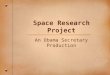 Space Research Presentation