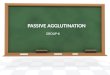 All about Passive agglutination