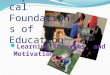 Psychological foundations of education