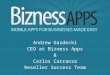 Bizness Apps Webinar - 10/11/12