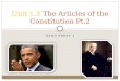 Unit 1.3 day 3   constitution articles pt.2 (daily sheet 3)