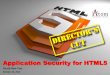 Html5 Application Security