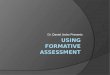 Formative Assessment Presentation