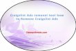 Remove CRAIGSLIST ADS (Removal/ Uninstall Guide)