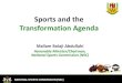Ministry of-sports-and-the-transformation-agenda
