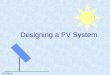 Designing a PV System