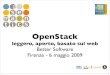OpenStack: leggero, aperto e basato sul web