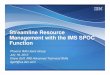 Streamline Resource Management with the IMS SPOC Function - IMS UG July 2013 Phoenix
