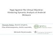 Rage Against the Virtual Machine: Hindering Dynamic Analysis of Android Malware (EUROSEC '14)