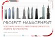 Project management - Predimensionado de Costes de Proyecto