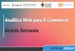 Analítica web para E-commerce