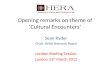 HERA - Opening remarks on theme of ‘Cultural Encounters’ Sean Ryder