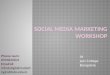 social media management tutorial in bangalore