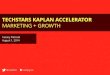 Techstars Kaplan EdTech Accelerator - Marketing Program