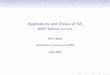 Applications and Choice of IVs