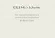 G321 Mark Scheme and Specification