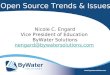 Open Source Issues and Trends