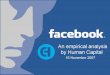 The Facebook Face-off - An Empirical Analysis by Human 