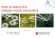 Top Ten Ways to Green Your Grounds Earth Day Webinar April 2013