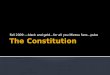 The constitution   new