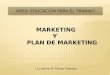 Mercado y Plan de marketing